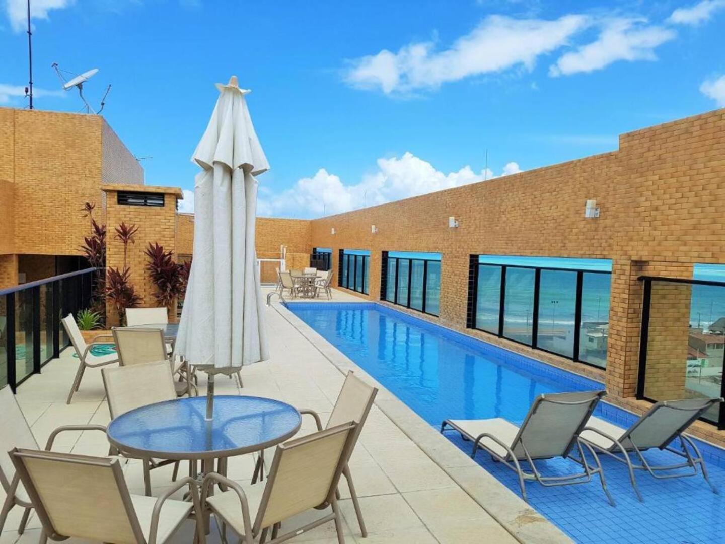 Apartamento 50M Praia- Piscina - Vista Mar - Academia - Maceio  Exterior photo